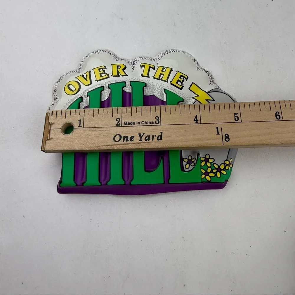 New Pop Tops Bakery Crafts Vintage Cake Topper Over the Hill